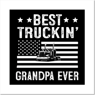 Grandpa Truck Driver Posters and Art